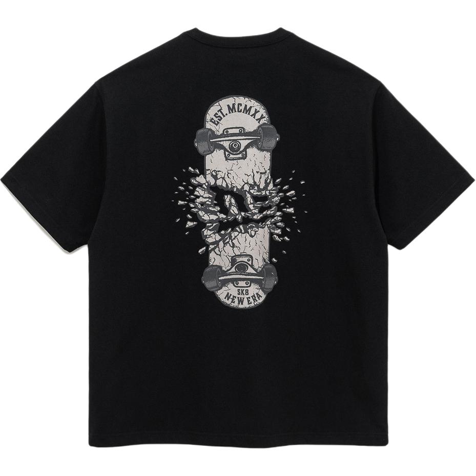 

New Era Футболка унисекс черная