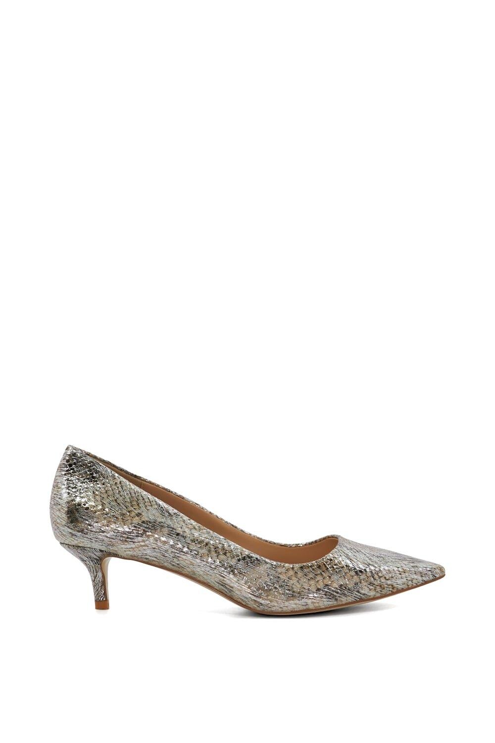 

«Продвинутые» туфли-лодочки Dune London, цвет metallics