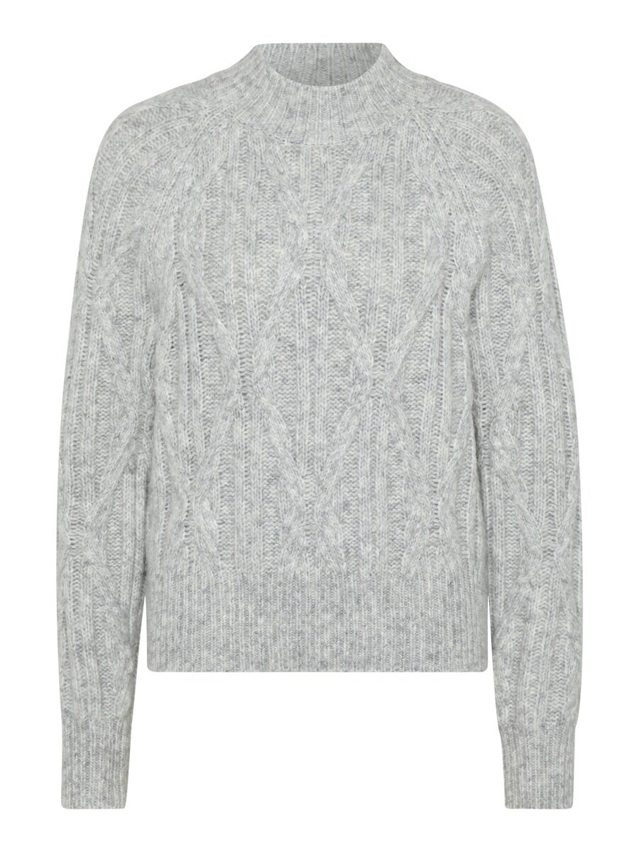 

Тонкий вязаный свитер Vero Moda Tall Sweater VMBAILY, светло-серый