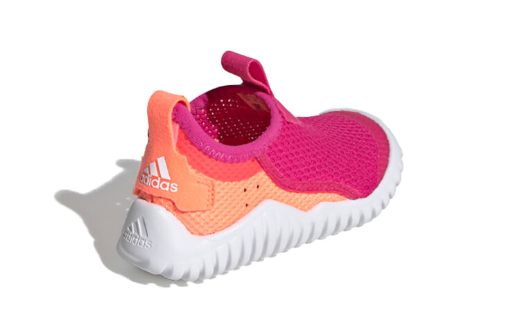 Кроссовки adidas Rapida Toddler Shoes TD Low-top Pink/Orange/White — фото 4