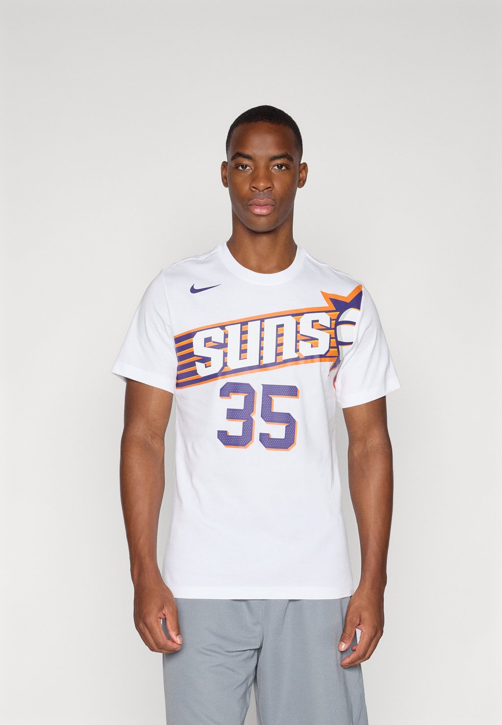 

Футболка с принтом NBA PHOENIX SUNS KEVIN DURANT TEE - Club wear Nike Performance, белый