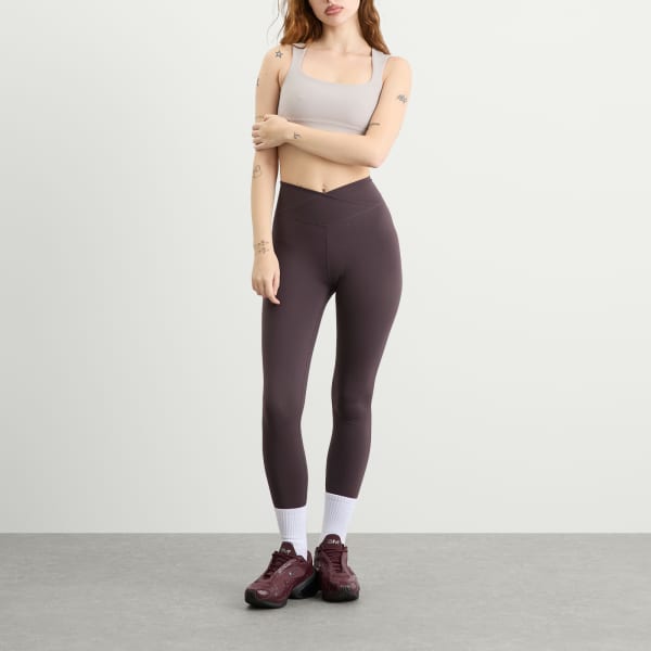 Спортивный бюстгальтер Zenvy Nike, серый & белый — фото 4