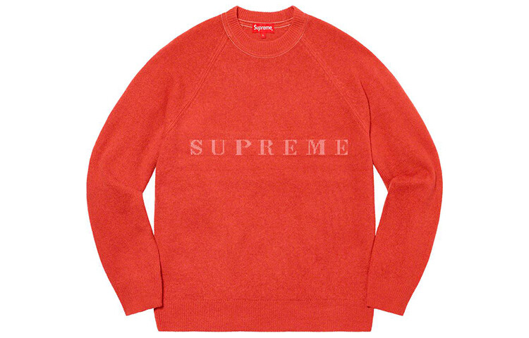 

Свитер Supreme с логотипом, красный