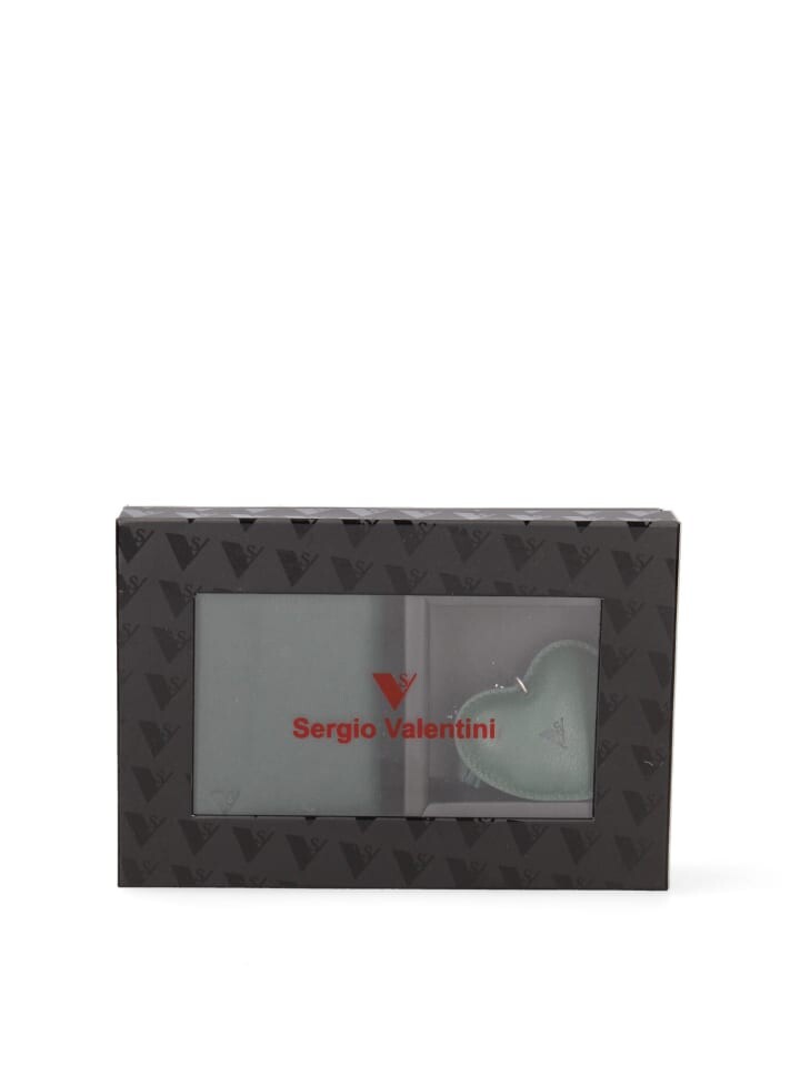 

Кошелек Sergio Valentini Set aus Geldbörse und Schlüsselanhänger, цвет DARK GREEN