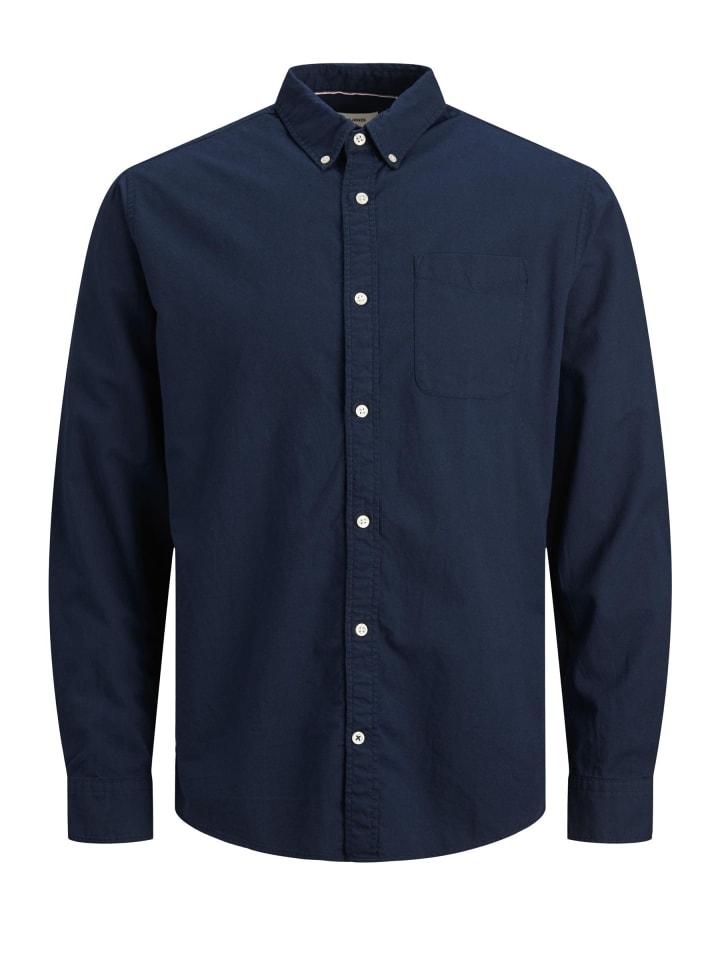 

Рубашка Jack & Jones, темно-синий