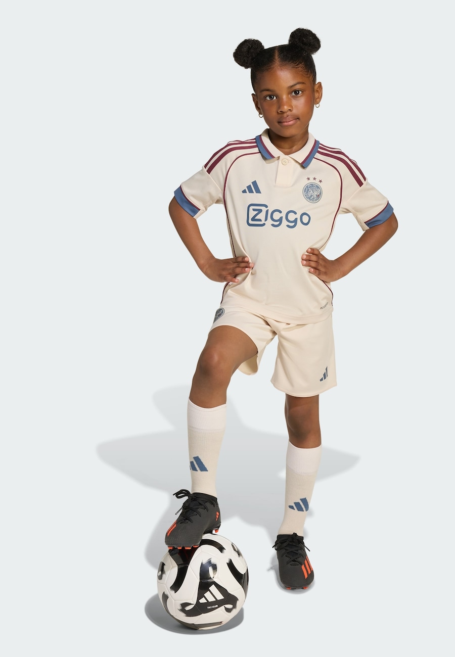 Спортивный костюм ADIDAS PERFORMANCE Ajax 25/26, бежевый — фото 4