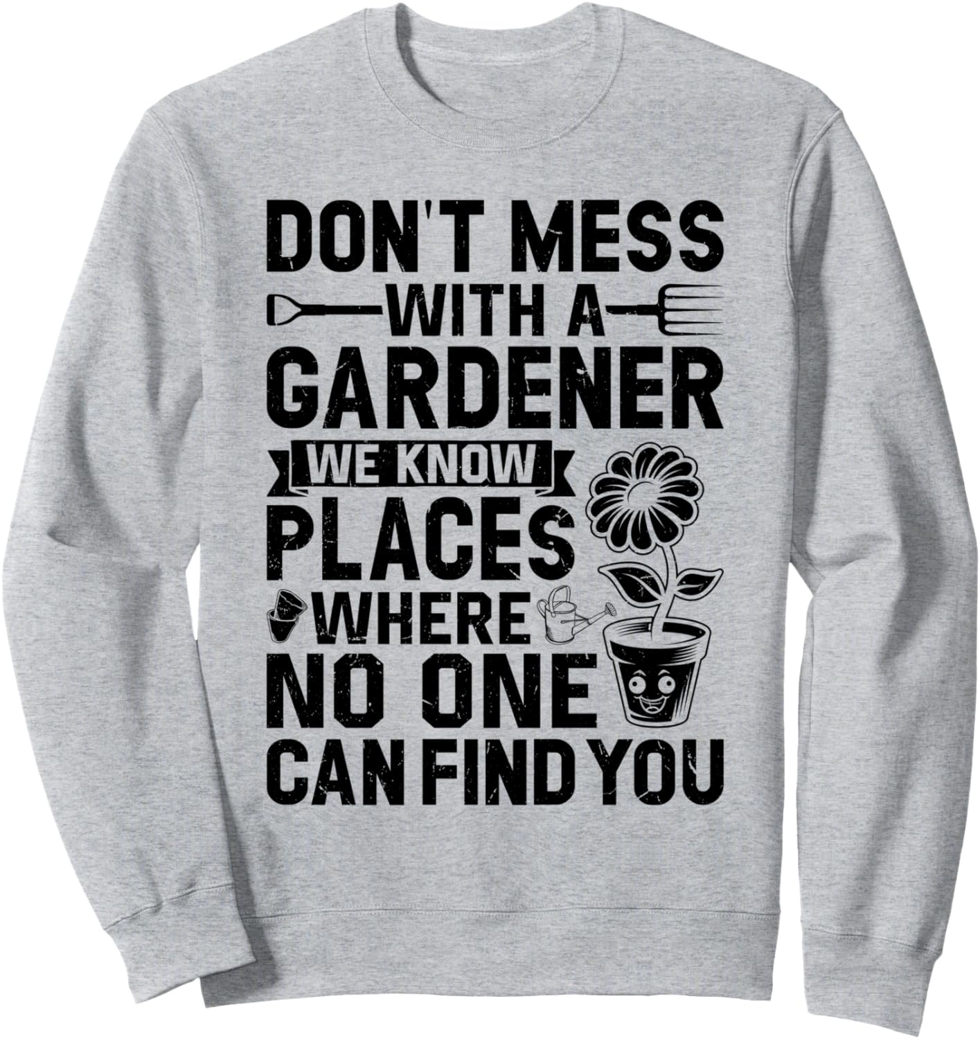 

Не пачкайте садовника - забавная толстовка с цитатами о садовниках Funny Gardening Hobby Gardener Landscaping, серый