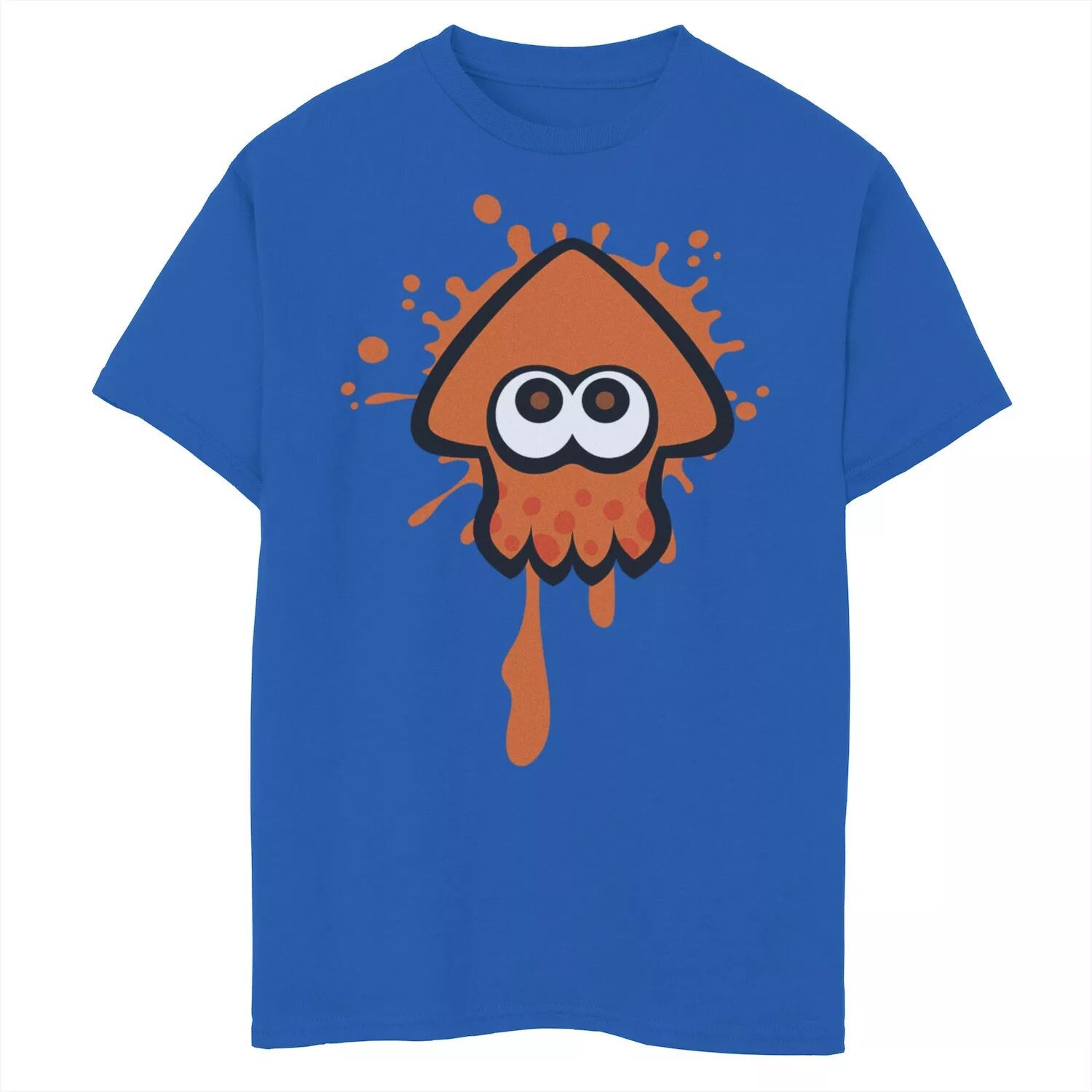 

Оранжевая футболка с рисунком Nintendo Splatoon Team для мальчиков 8–20 лет Licensed Character, Оранжевый, Оранжевая футболка с рисунком Nintendo Splatoon Team для мальчиков 8–20 лет Licensed Character