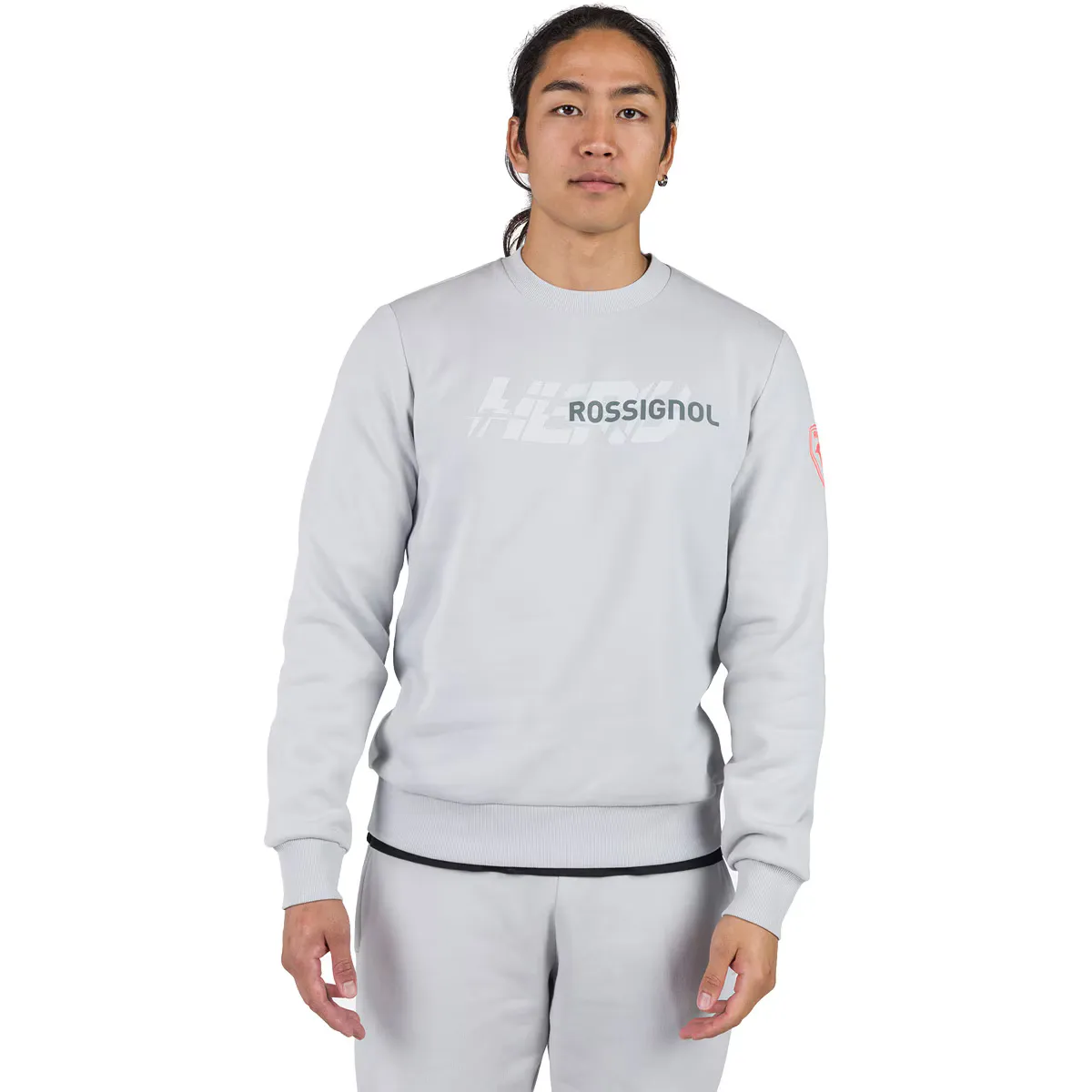 

Мужская толстовка New Hero Crew Neck Rossignol, серый