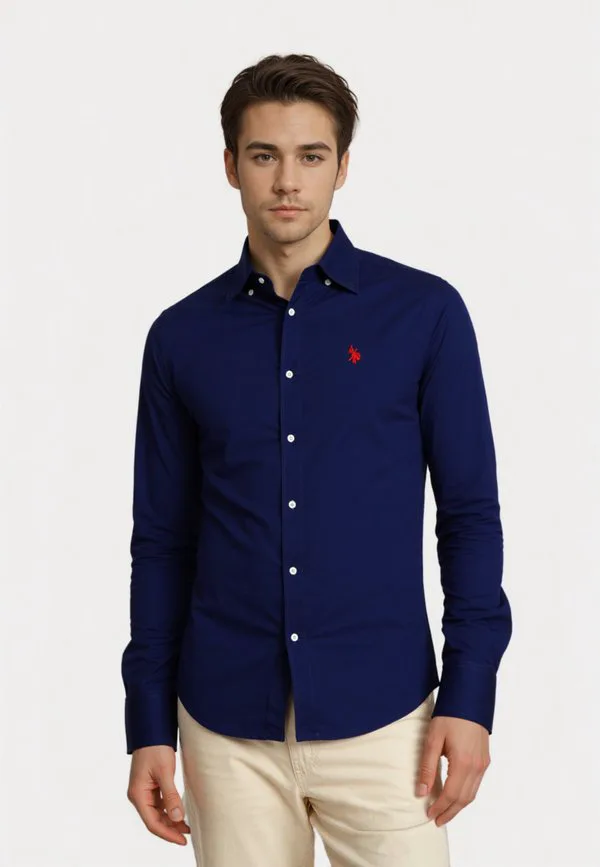 Рубашка с длинными рукавами U.S. Polo Assn., Dunkelblau