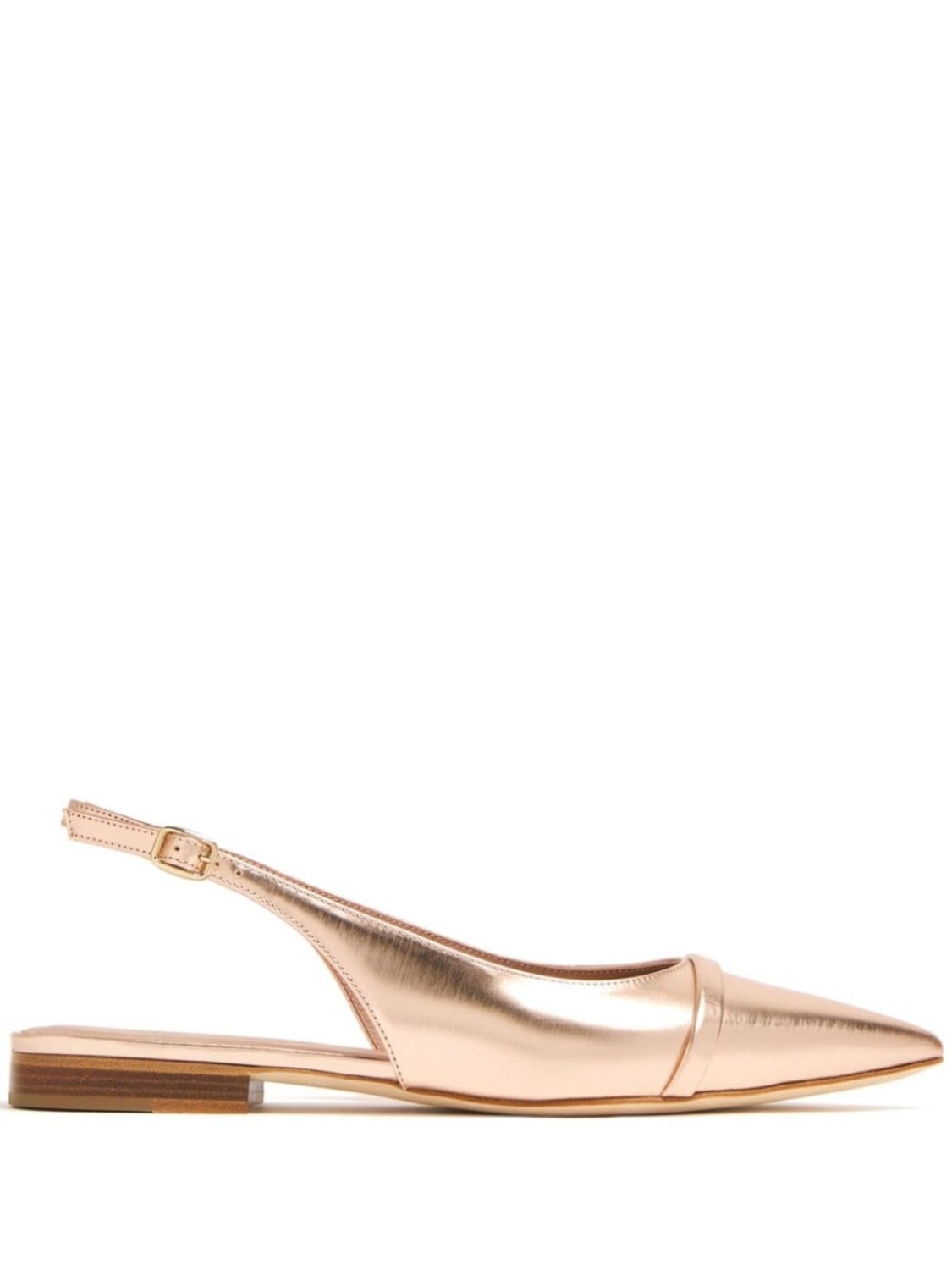 

Malone Souliers балетки Jama с открытой пяткой, металлик