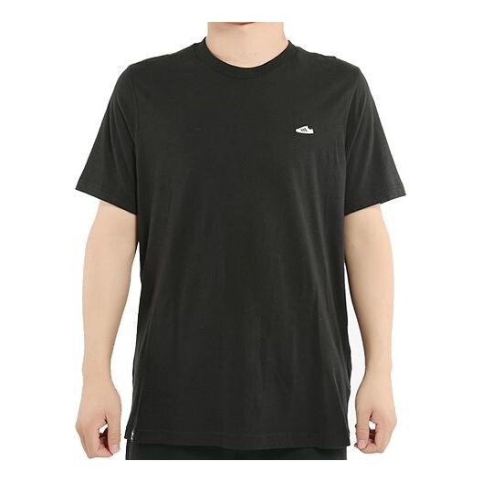 

Футболка originals mini emb tee embroidered shoe sports short sleeve black Adidas, черный
