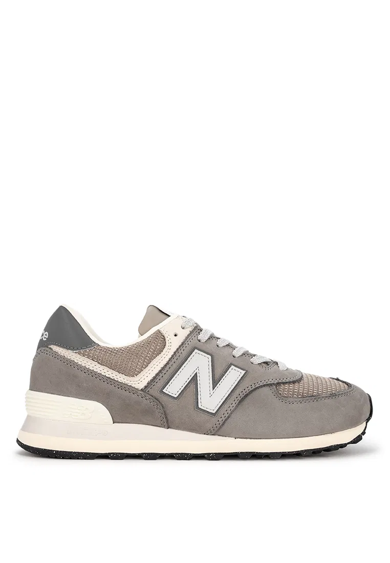 Кроссовки, 574, New Balance, серый