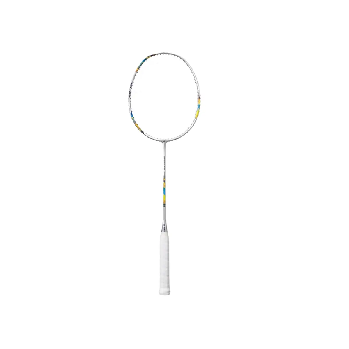 

YONEX Ракетка для бадминтона nf 700 play full carbon, наступательного типа, утяжеленная головка, жесткое древко, начальный уровень, 4u/g5, sky blue
