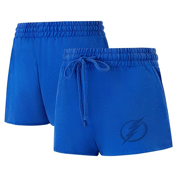 

Женские шорты volley fleece concepts sport blue tampa bay lightning Unbranded