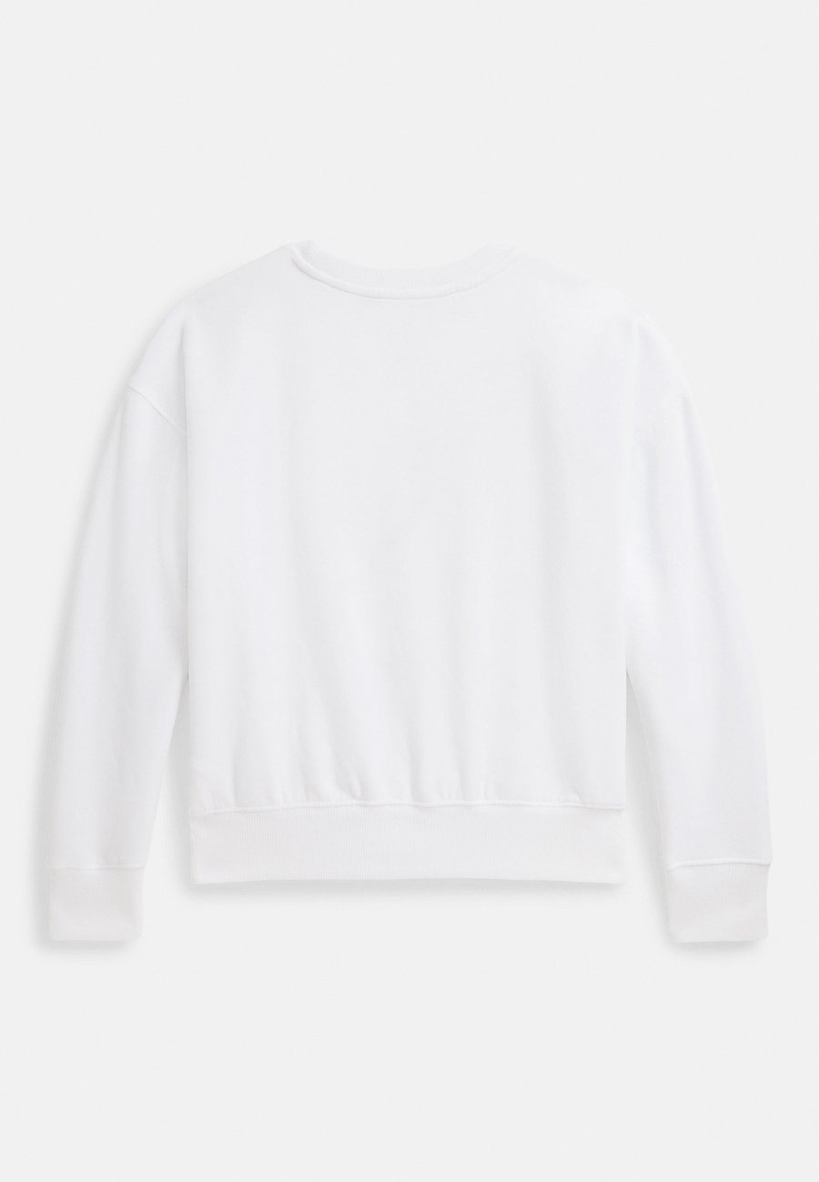 Толстовка Polo Ralph Lauren POLO BEAR FLEECE BOXY SWEATSHIRT 7-14Y, White — фото 2