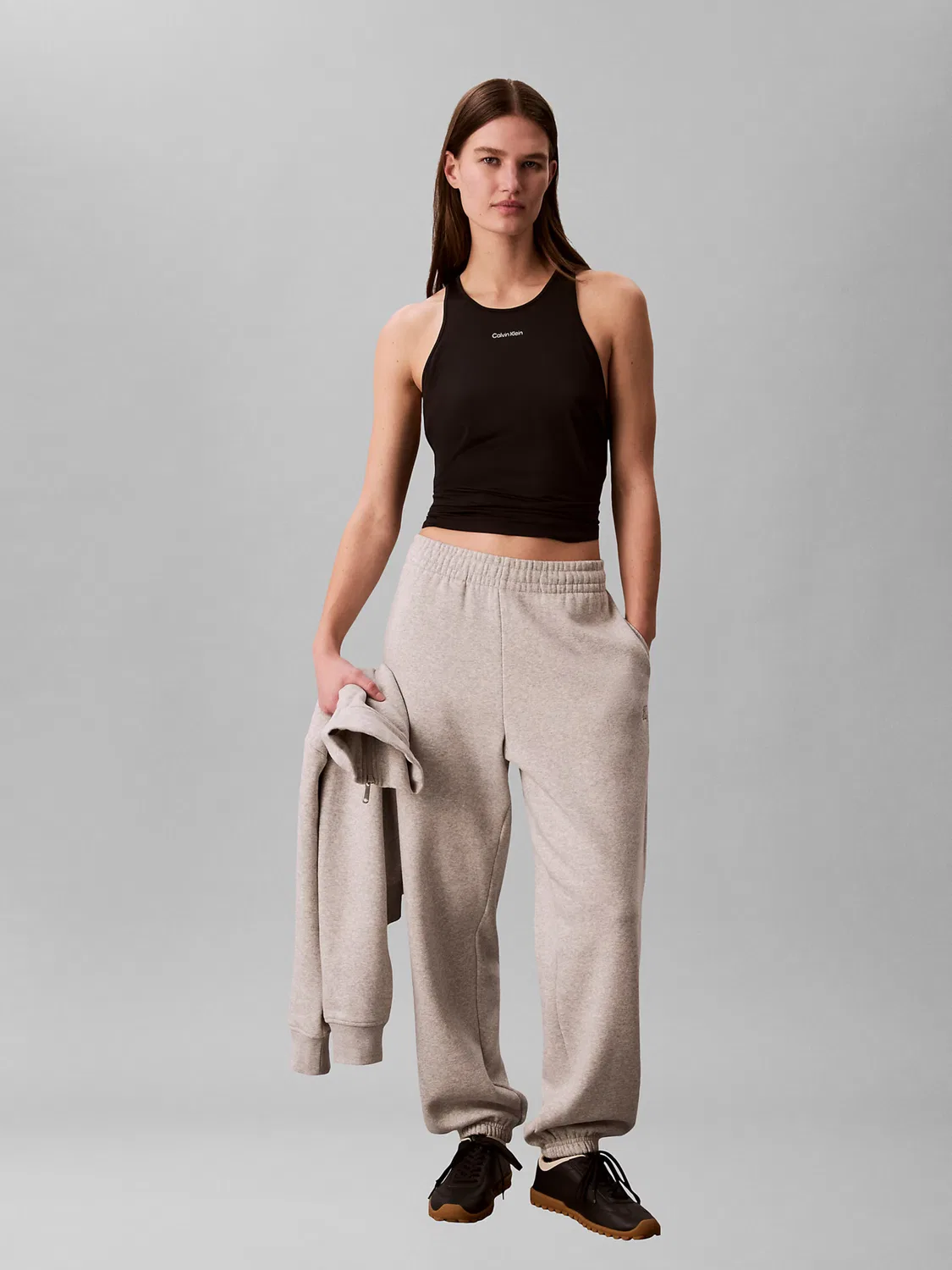 Спортивная майка Calvin Klein черного цвета — фото 3