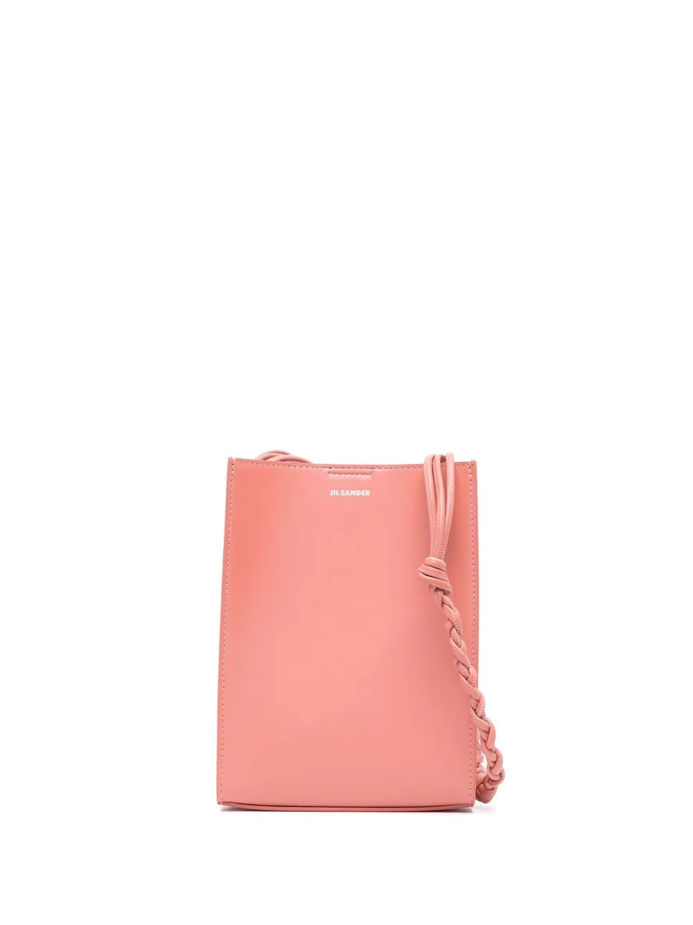 

Маленькая сумка через плечо Tangle JIL SANDER, розовый