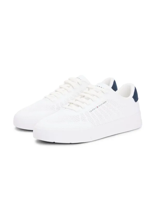 Вязаные кроссовки с логотипом Tommy Hilfiger, White — фото 2