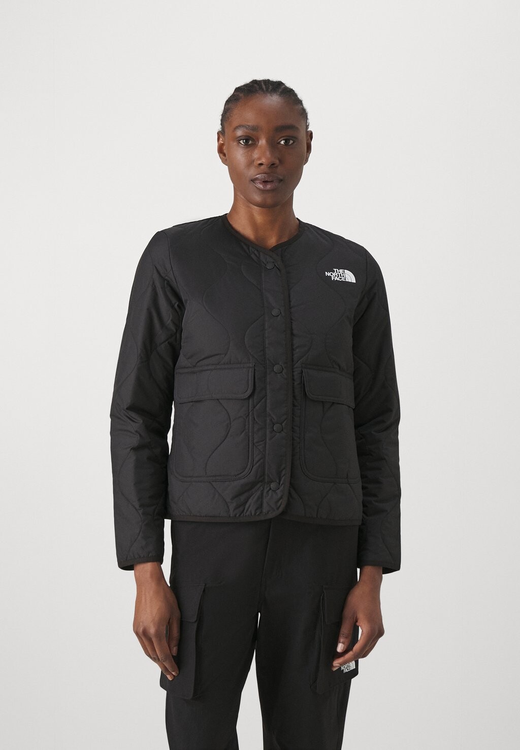 

Куртка для отдыха на природе Ampato Quilted Liner The North Face, черный