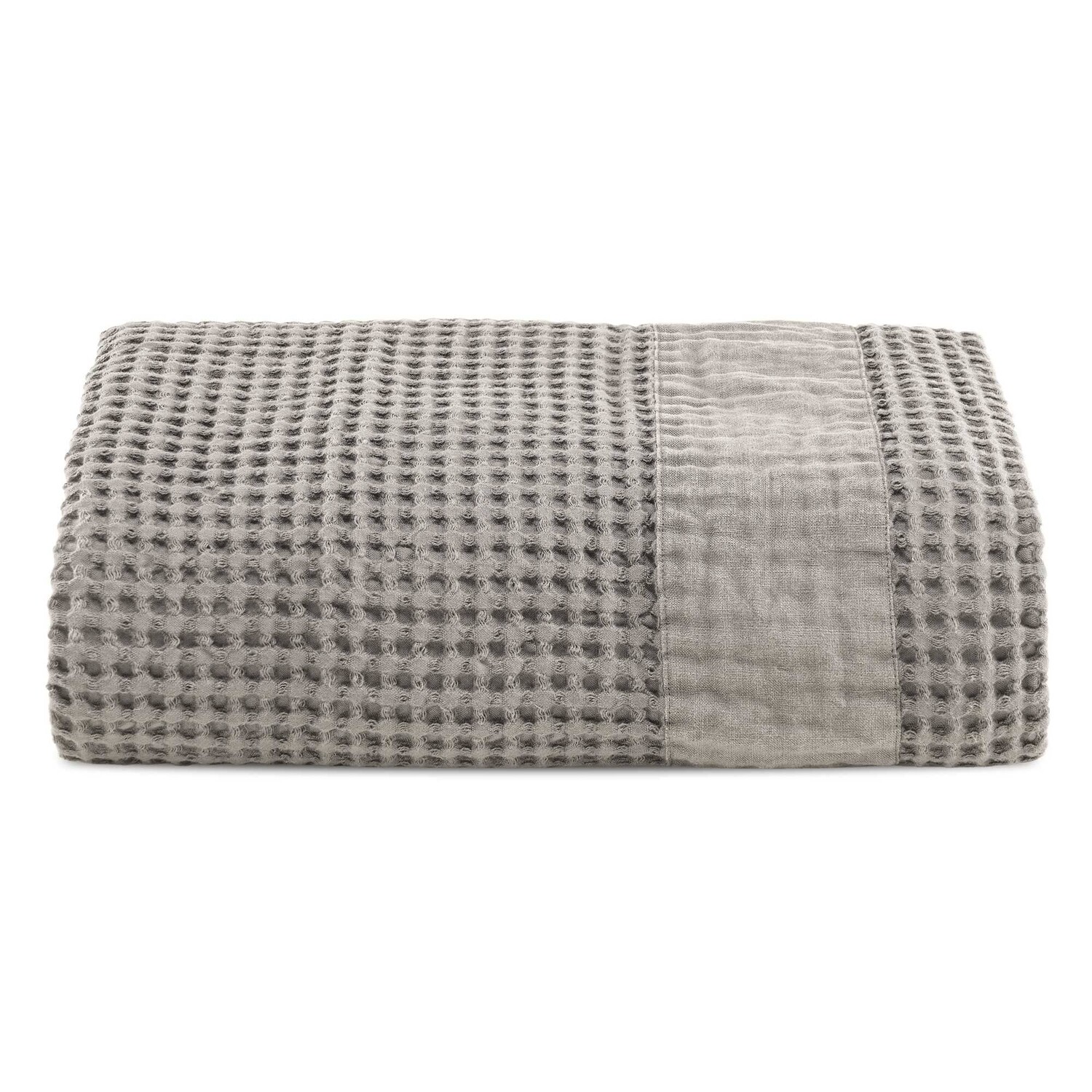 

Полотенце StoneWashed Honeycomb с льняной каймой - Jaspy Lisola Stone, призма