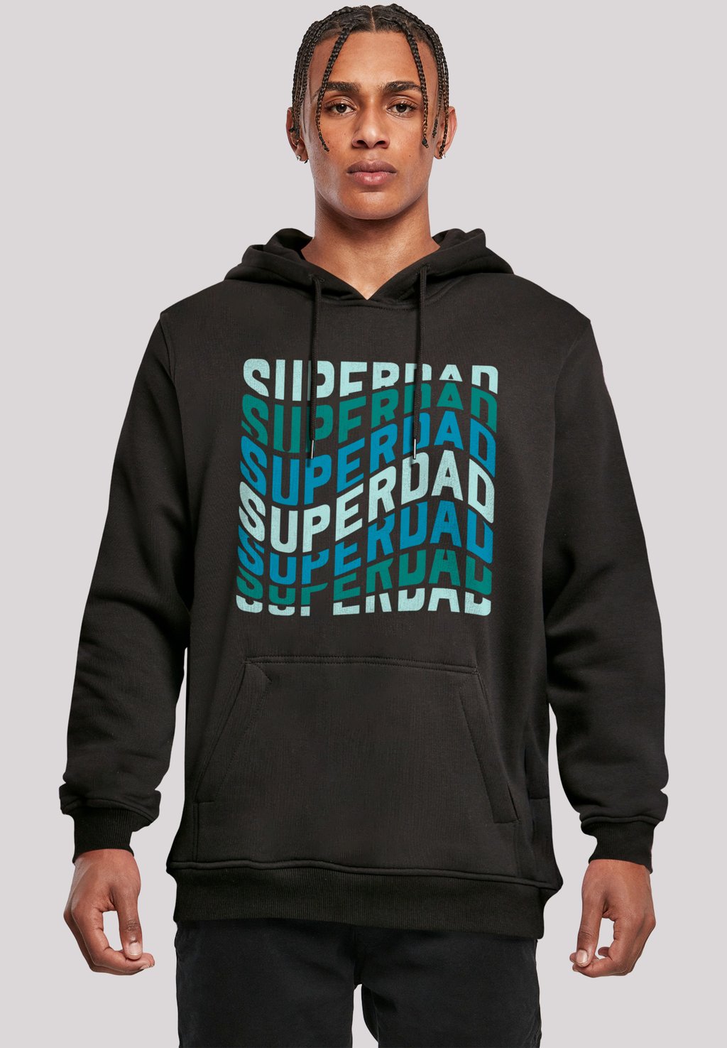 

Толстовка SUPER DAD RETRO TREND VATERTAGS DESIGN F4NT4STIC, черный