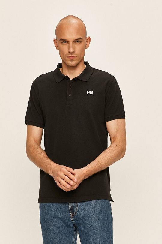 

Хлопковое поло Helly Hansen, черный