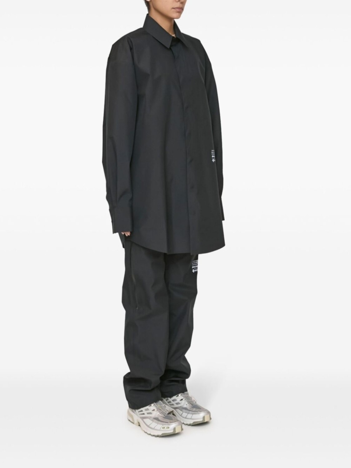 Футболка с цифровым принтом MM6 x Salomon MM6 Maison Margiela X Salomon, черный — фото 3