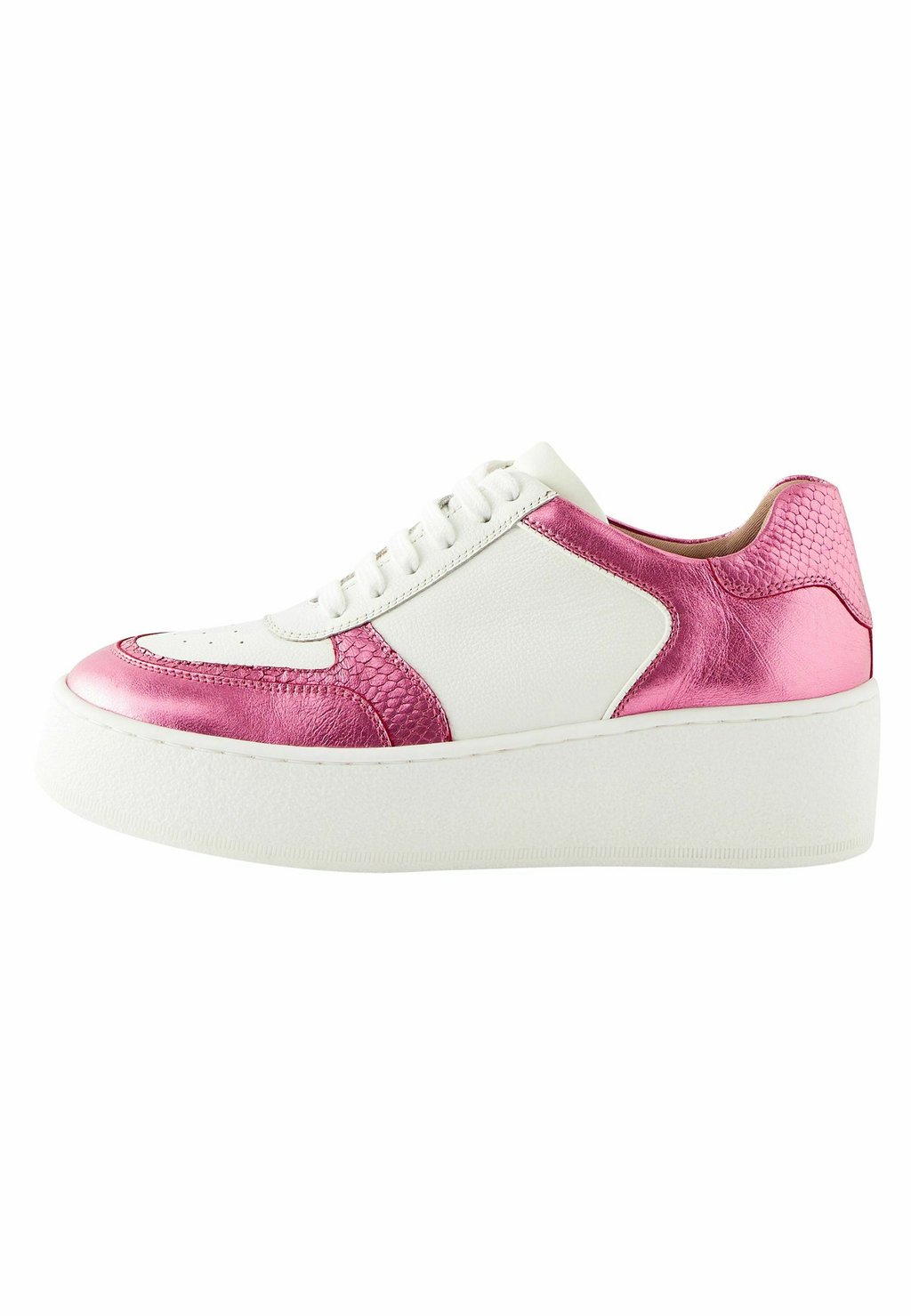 

Низкие кроссовки Signature Retro Chunky Next, цвет white pink