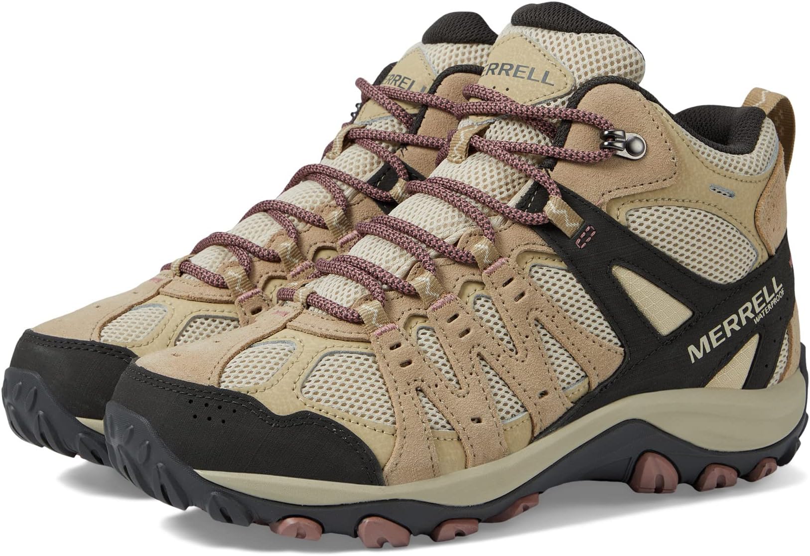 

Походная обувь Accentor 3 Mid Wp Merrell, цвет Incense