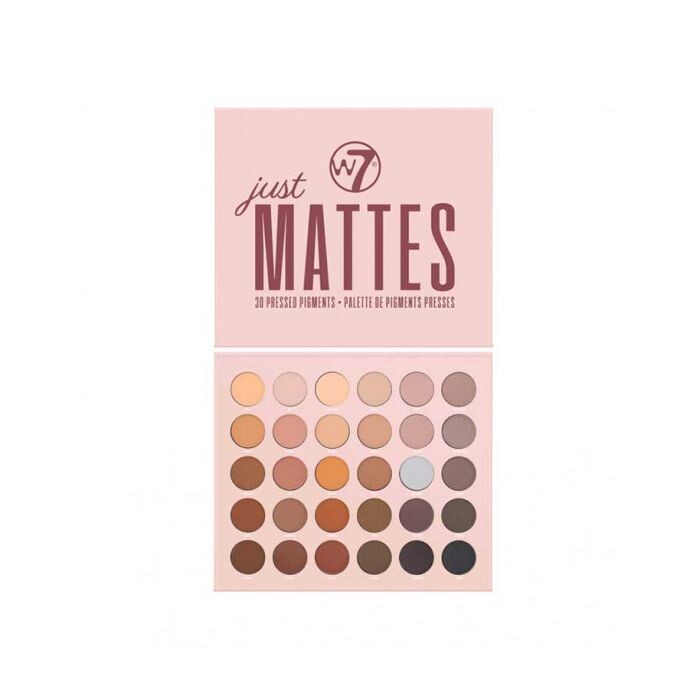 

Тени для век Paleta de Sombras Just Mattes W7, Multicolor