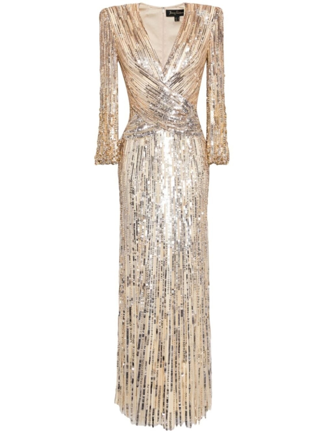 

Jenny Packham вечернее платье Cosmos, золотистый