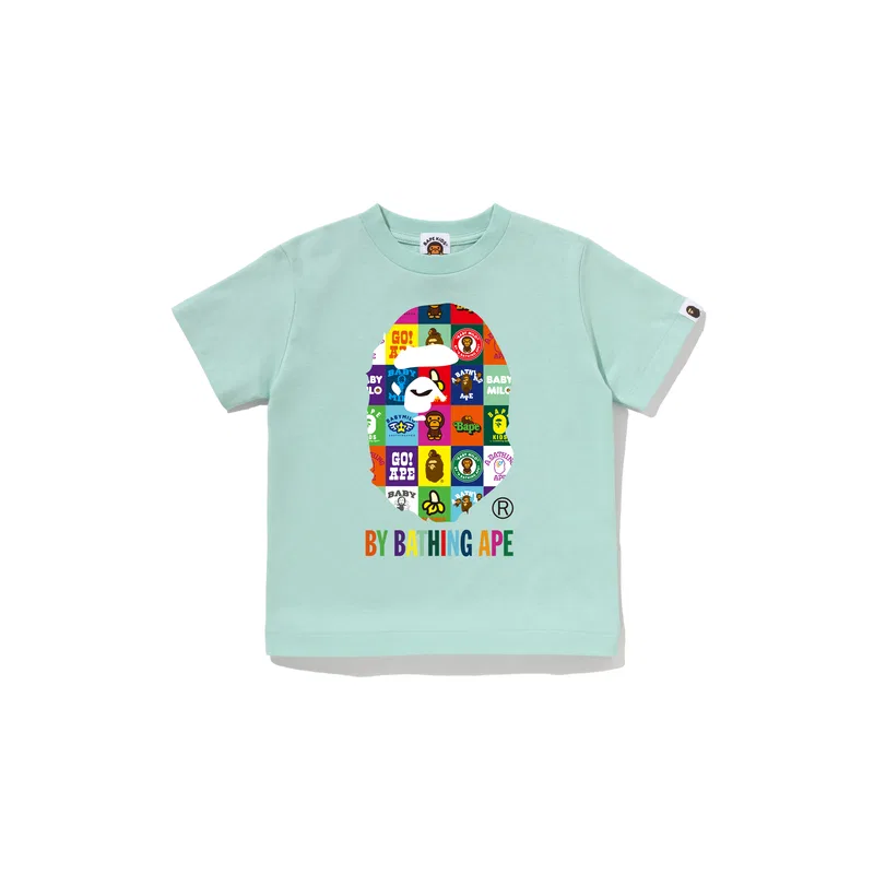 Футболка A Bathing Ape для детей Black — фото 4