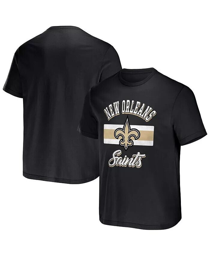 

Мужская черная футболка в полоску New Orleans Saints NFL x Darius Rucker Collection Fanatics