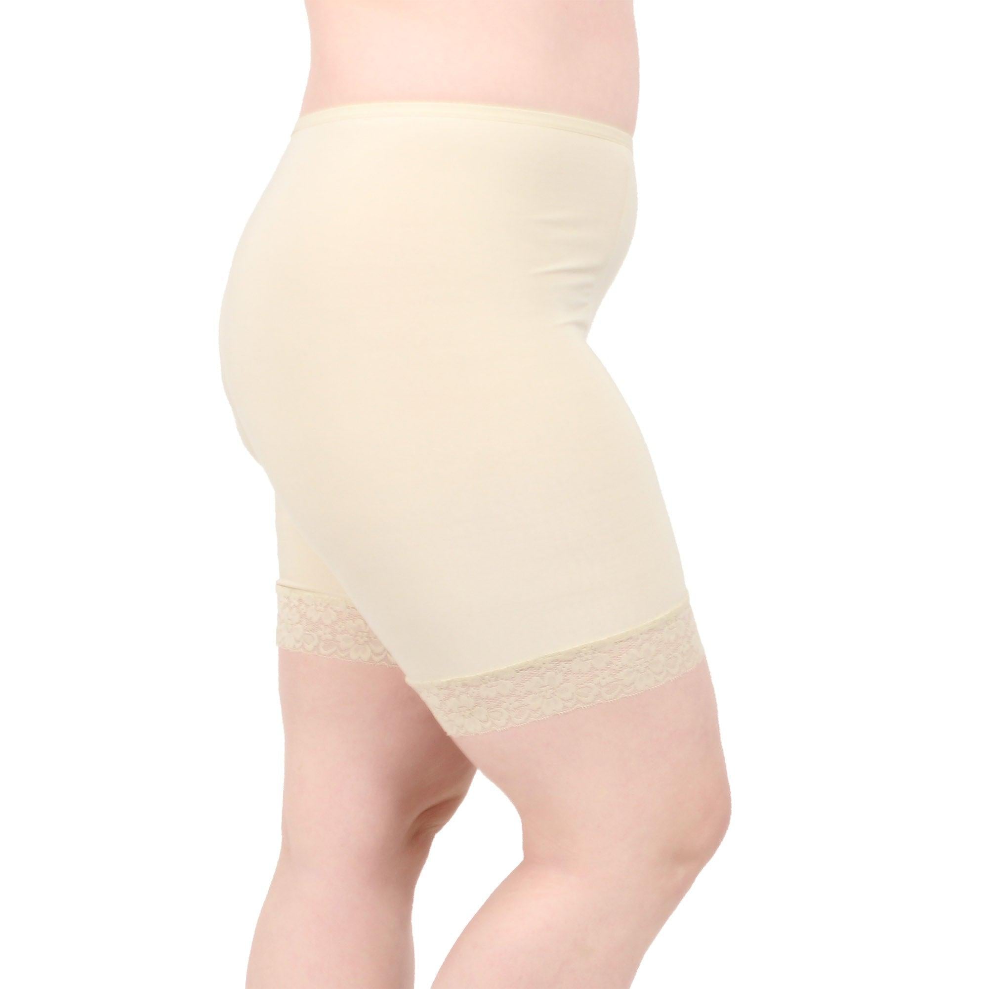

Короткие шорты Fusion Moisture Wicking Anti Chafing Shortlette Slipshort 7" Undersummers by CarrieRae, светло-бежевый