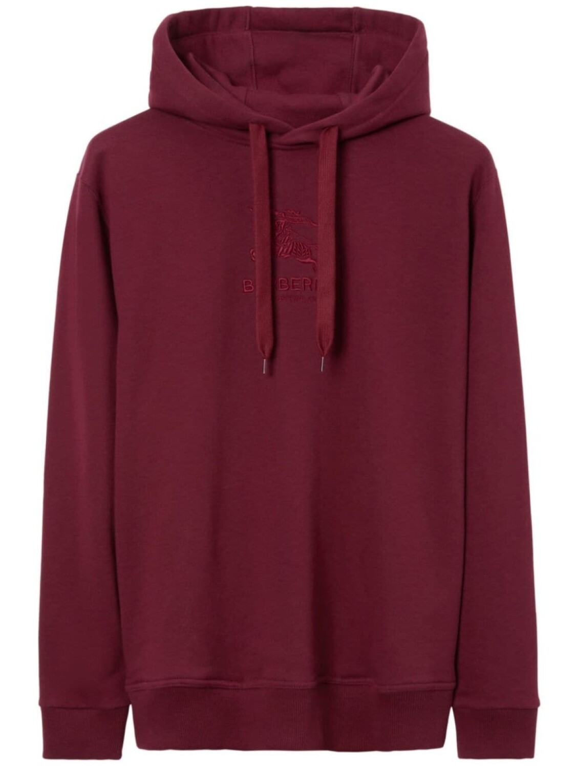 

Burberry худи с вышивкой EKD, красный