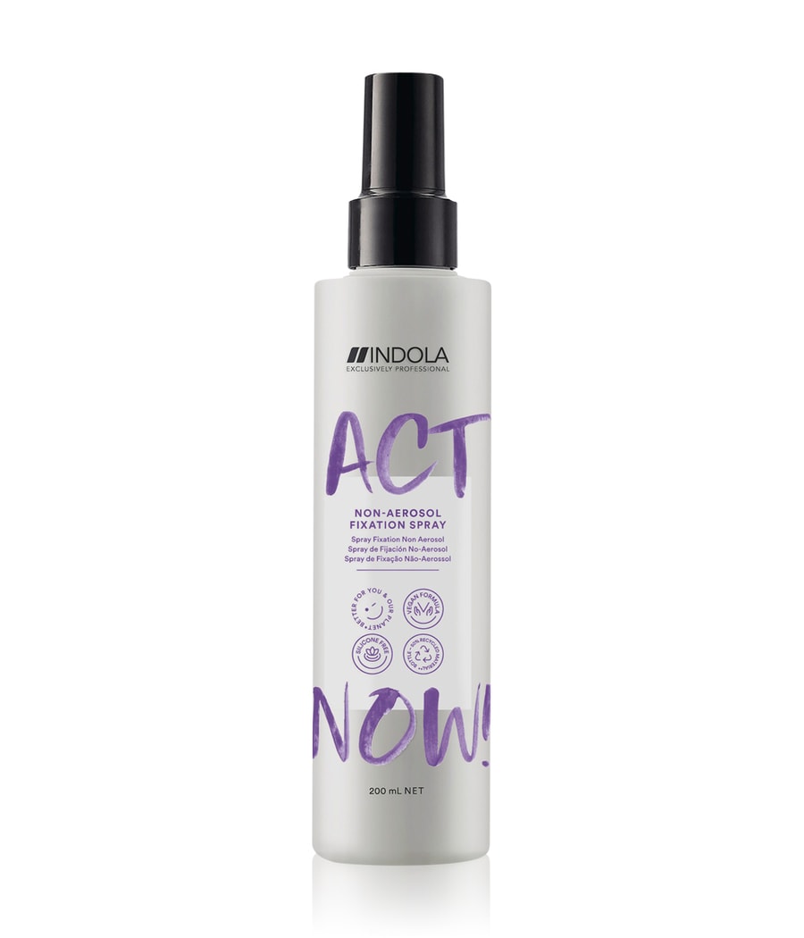 

Лак для волос INDOLA ACT NOW! Non Aerosol, 200 ml