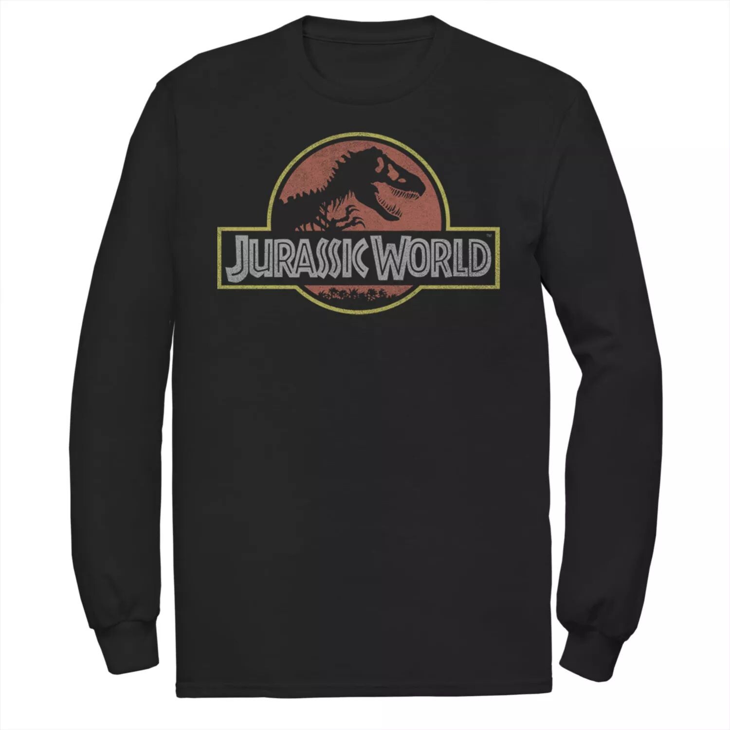 

Мужская классическая ретро футболка с логотипом Jurassic World T-Rex Jurassic Park