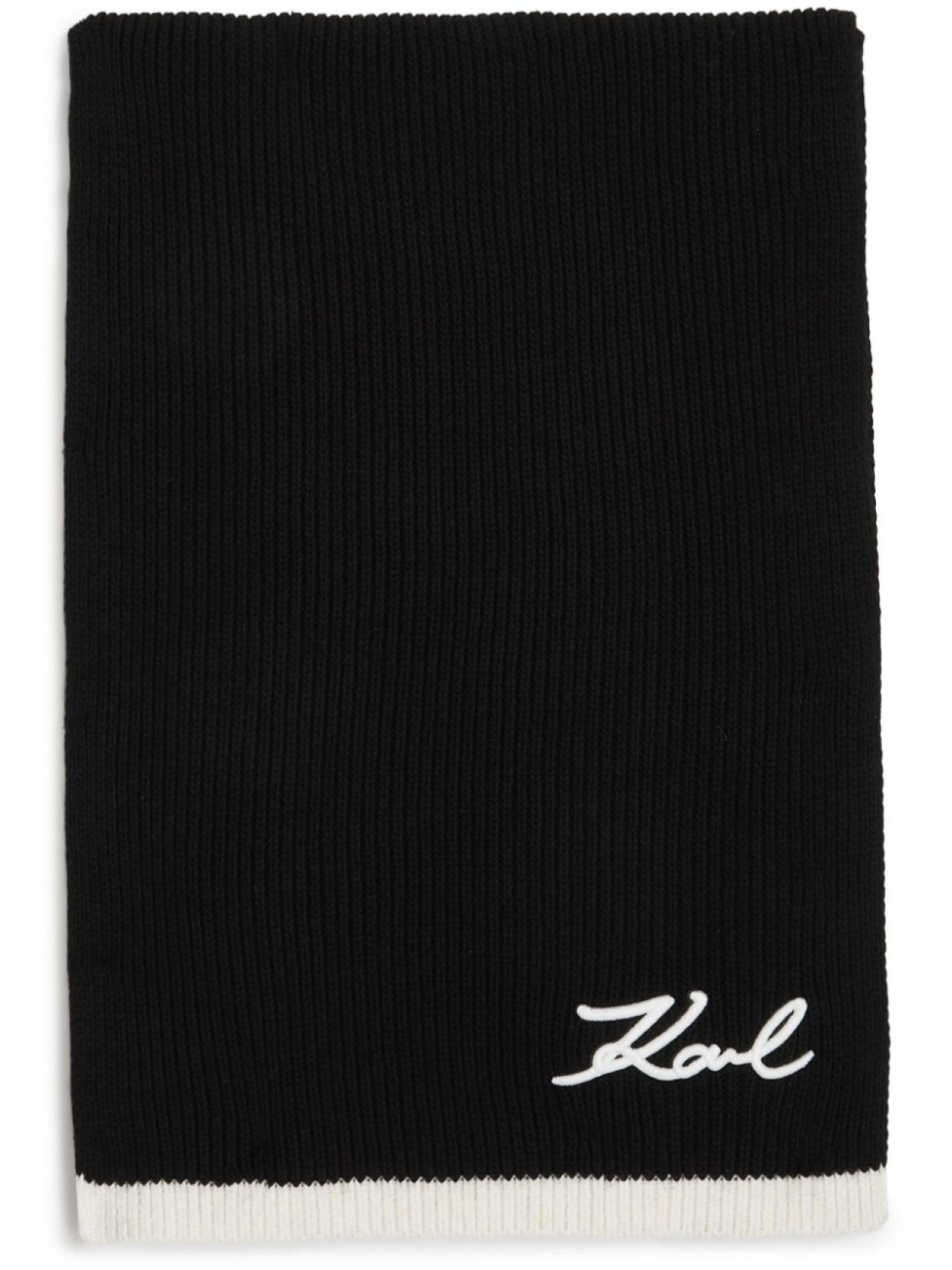 

Karl Lagerfeld шарф K/Signature, черный