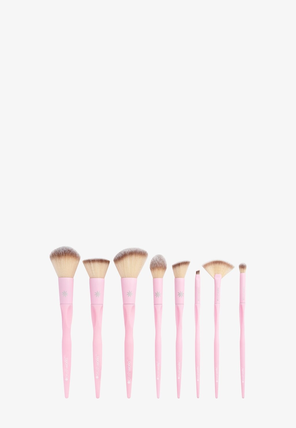 

Набор кистей Brushworks Hd Ultimate Makeup Brush Set Brushworks, розовый
