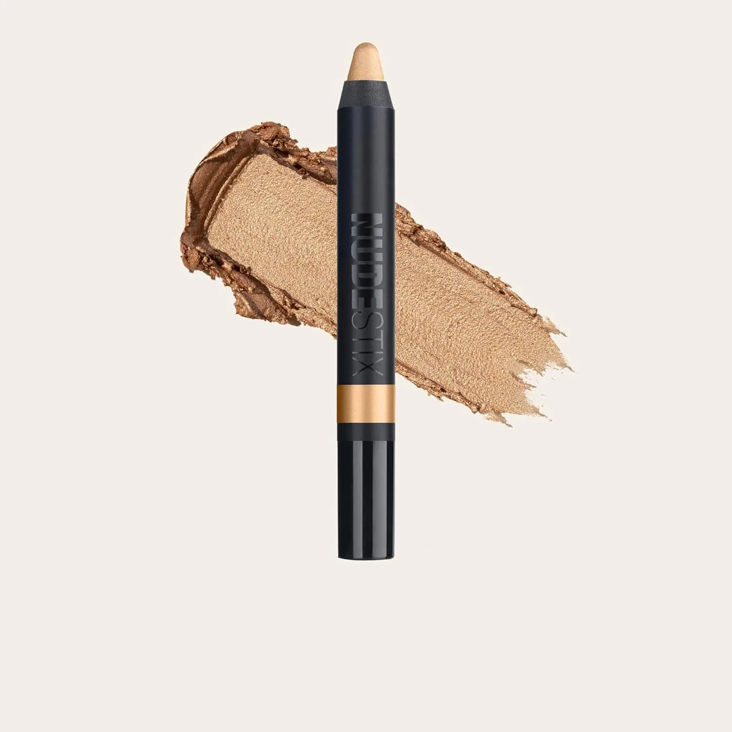 Nudestix Magnetic Luminous Eye Color - кремовые тени-карандаш 4-в-1, подводка для глаз, праймер и хайлайтер | Стойкий, водостойкий сатиновый финиш | Веганский продукт, не тестируется на животных, dew wap — фото 2
