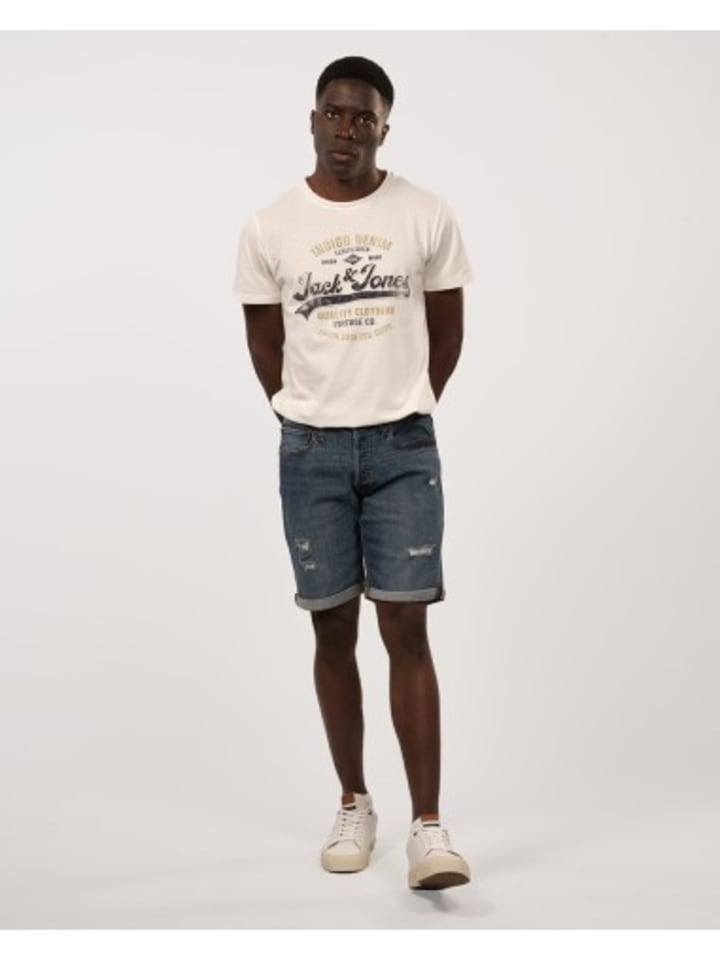 

Тканевые шорты Jack & Jones, синий