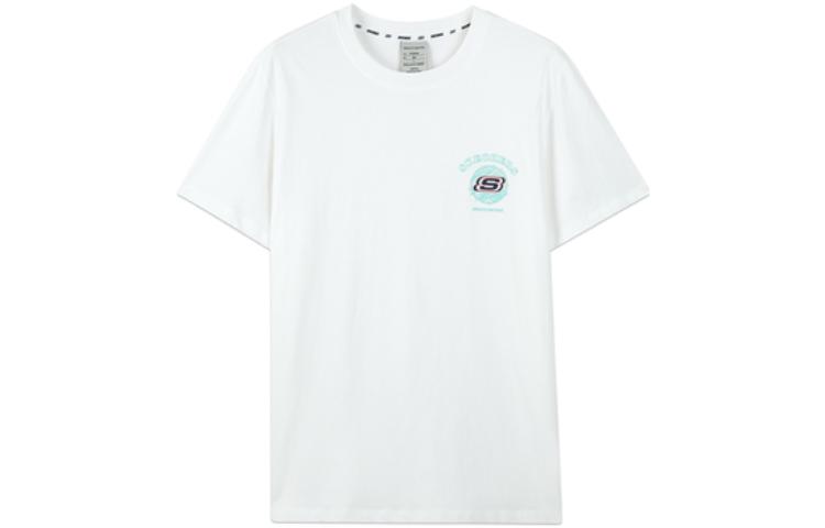 

Футболка с втачным рукавом Unisex Skechers, белый