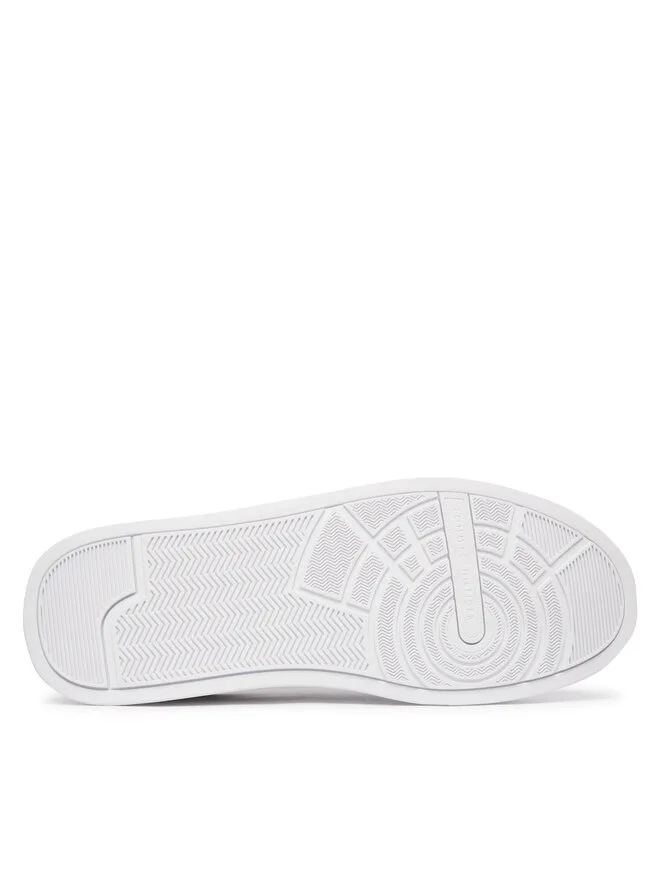 Tommy Hilfiger Кроссовки Th Court Knit FM0FM05823 белые — фото 4
