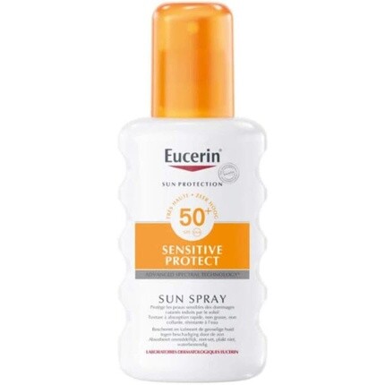 

Solar Spray Sensitive Protect Spf 50+ 200мл, Eucerin