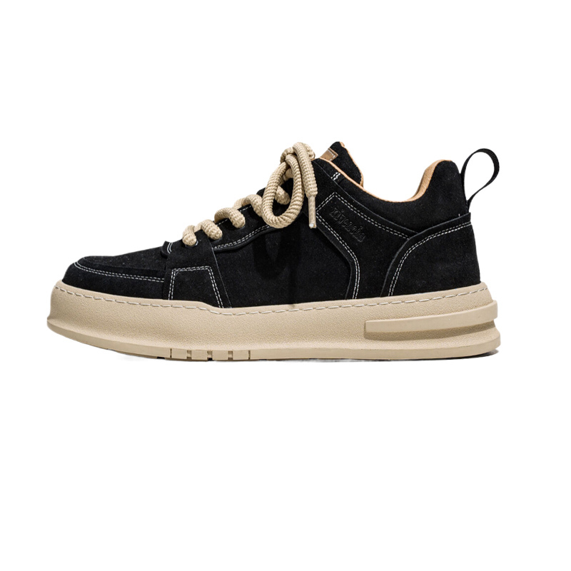 

Xiwencha Низкие противоскользящие кроссовки для скейтбординга, мужские, черные