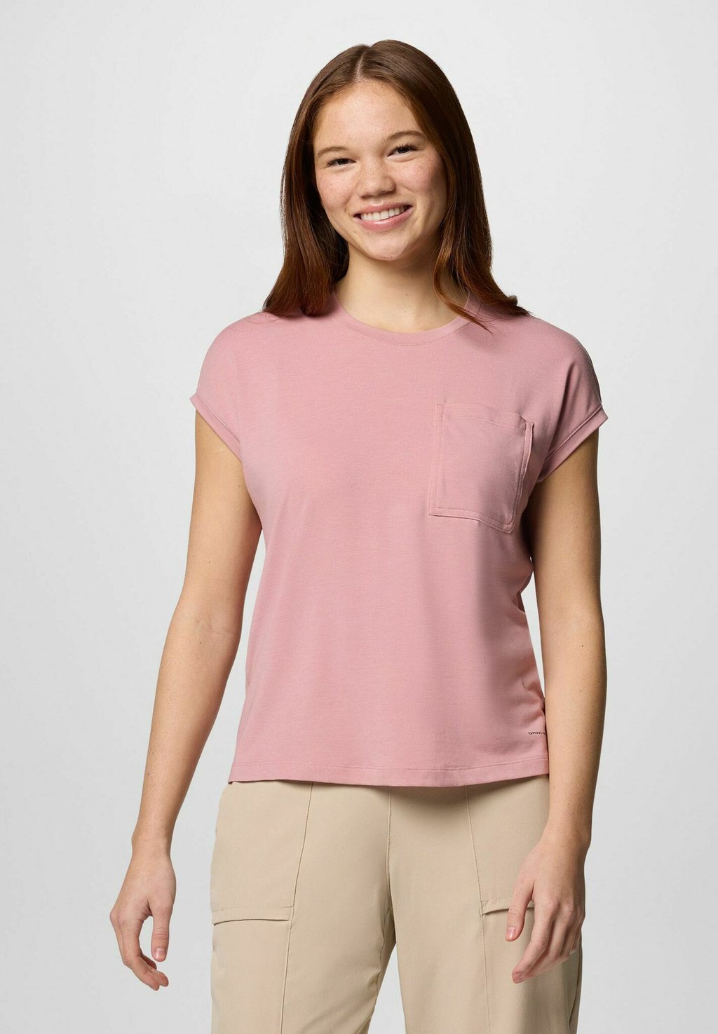

Спортивная футболка BOUNDLESS TREK SHORT SLEEVE TEE Columbia, фуксия
