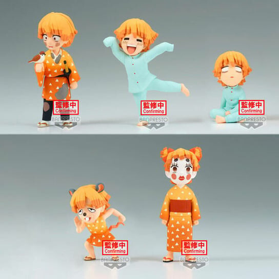 

Набор 12 Фигур Zenitsu Agatsuma Мировая Коллекция Demon Slayer Kimetsu No Yaiba 7Cm Banpresto