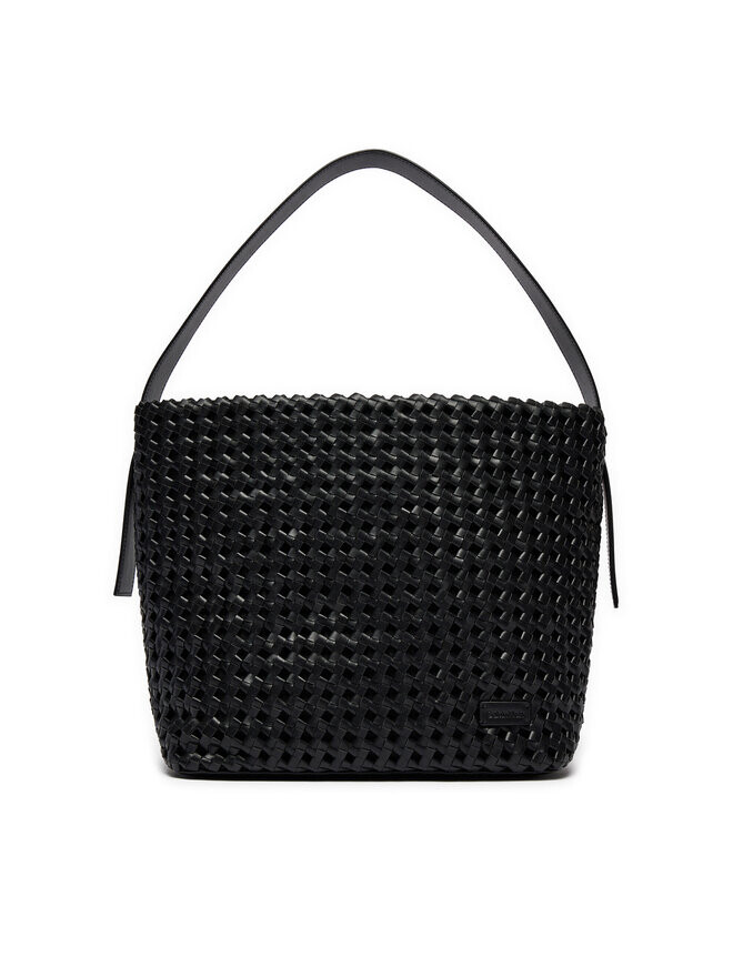

Сумка шоппер Ck Braided Medium Shopper Calvin Klein, черный