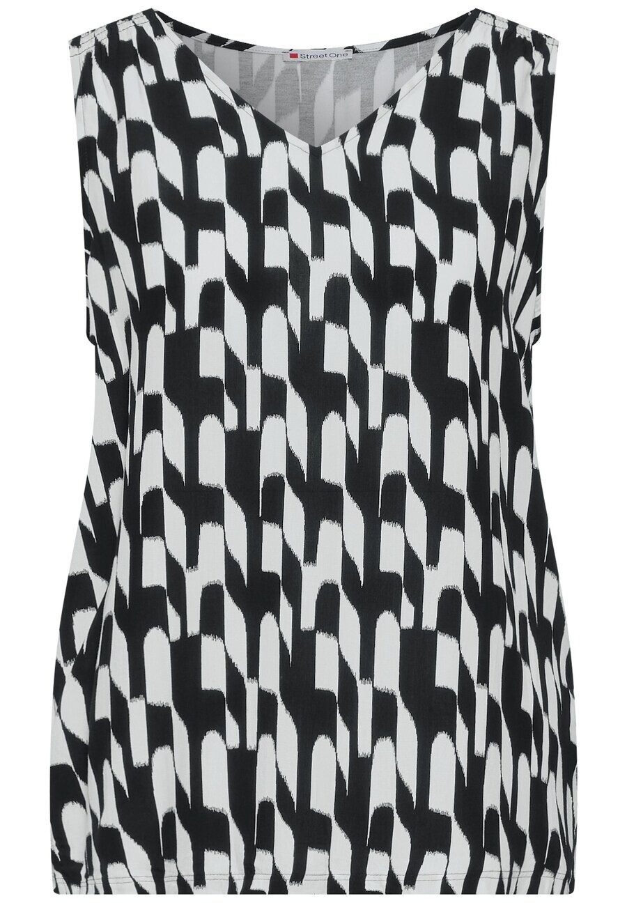 

Топ без рукавов STREET ONE Top, цвет beige/black